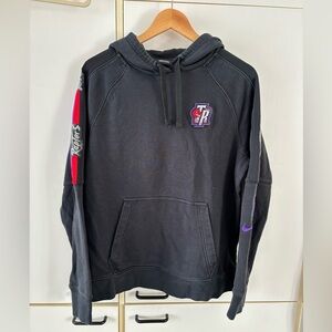 Nike NBA Toronto Raptors Black Hoodie Vintage Logo Men M Athleisure Basketball